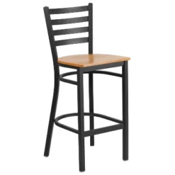 Flash Furniture Black Ladder Back Metal Restaurant Barstool -Flash Furniture Shop GUEST 6badb434 79d4 4d05 adae b74e4cb2f80a