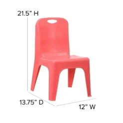 Flash Furniture 4 Pack Plastic Stackable School Chair With Carrying Handle And 11'' Seat Height -Flash Furniture Shop GUEST 6c210769 0196 4442 a56e a583bb03f676