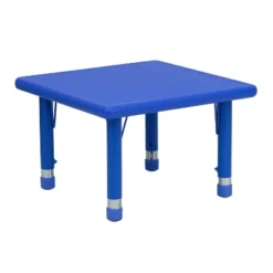 Flash Furniture 24" Square Plastic Height Adjustable Activity Table -Flash Furniture Shop GUEST 6c26c306 5d15 4460 b9f7 5f6747a07da3