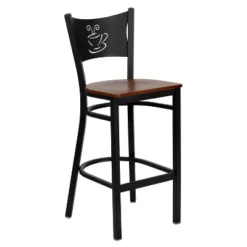 Flash Furniture Black Coffee Back Metal Restaurant Barstool -Flash Furniture Shop GUEST 6c3cb52b 0e6a 48cd 934a ae30f204140a