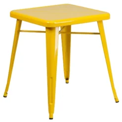 Flash Furniture Commercial Grade 23.75" Square Metal Indoor-Outdoor Table -Flash Furniture Shop GUEST 6c5b3979 e879 429e 9339 9b7fcb3db8a1