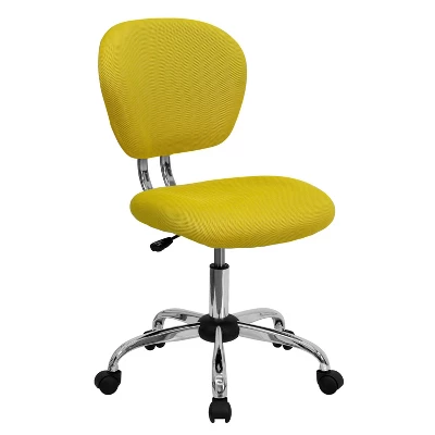 Mid Back Mesh Padded Swivel Task Office Chair - Flash Furniture 16 Mid Back Mesh Padded Swivel Task Office Chair - Flash Furniture - Image 16