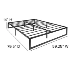 Flash Furniture 14 Inch Metal Platform Bed Frame With 12 Inch Pocket Spring Mattress In A Box And 3 Inch Cool Gel Memory Foam Topper -Flash Furniture Shop GUEST 718e3e64 20e4 4f43 8843 771a68e68c24 1