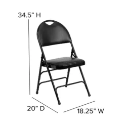 Flash Furniture 4 Pack HERCULES Series Extra Large Ultra-Premium Triple Braced Metal Folding Chair With Easy-Carry Handle -Flash Furniture Shop GUEST 724316b5 1dbc 4531 87bd c008f51369f9