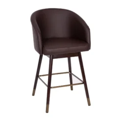 Flash Furniture Margo Commercial Grade Mid-Back Modern Barstool With Beechwood Legs And Curved Back -Flash Furniture Shop GUEST 72e4b8d8 072a 40a3 9a07 cb1828b9d150