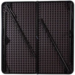 Flash Furniture 2.83-Foot Square Bi-Fold Plastic Folding Table With Carrying Handle -Flash Furniture Shop GUEST 7519d884 bb7b 4fdd 87c3 523d8847ae4a