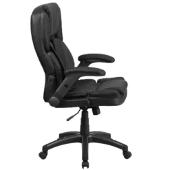 Flash Furniture Hansel Extreme Comfort High Back Black LeatherSoft Executive Swivel Ergonomic Office Chair With Flip-Up Arms 15 Flash Furniture Hansel Extreme Comfort High Back Black LeatherSoft Executive Swivel Ergonomic Office Chair With Flip-Up Arms -Flash Furniture Shop GUEST 756d4759 8e08 40a4 91e7 e50323aa600c