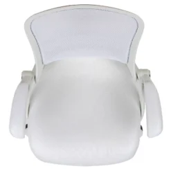 Flash Furniture Porter High Back White Mesh Ergonomic Swivel Office Chair With White Frame And Flip-up Arms -Flash Furniture Shop GUEST 76a1dda3 2d62 499b 9d8c be4ac65ce8e4