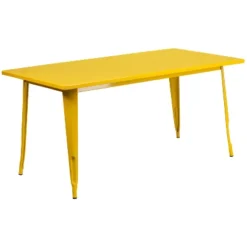 Flash Furniture Commercial Grade 31.5" X 63" Rectangular Metal Indoor-Outdoor Table -Flash Furniture Shop GUEST 7702228d 82d6 419b a578 0b1ce2ee190e