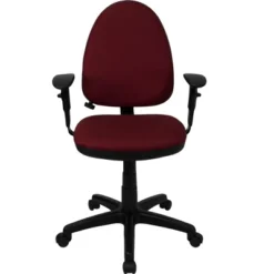 Flash Furniture Mid-Back Fabric Multifunction Swivel Ergonomic Task Office Chair With Adjustable Lumbar Support And Adjustable Arms -Flash Furniture Shop GUEST 77b22aad 0f5d 4e08 bd39 6a493319b574
