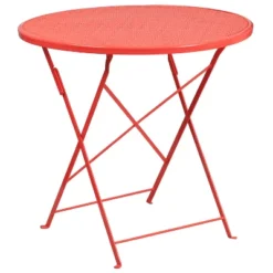Flash Furniture Oia Commercial Grade 30" Round Indoor-Outdoor Steel Folding Patio Table -Flash Furniture Shop GUEST 790509ae b813 40e4 99e1 a882a7571cc4