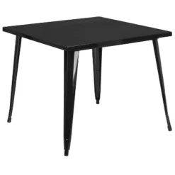 Flash Furniture Commercial Grade 35.5" Square Metal Indoor-Outdoor Table -Flash Furniture Shop GUEST 7a519933 8797 412b 875c 29e4447a0df6