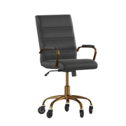 Flash Furniture Camilia Mid-Back Executive Swivel Office Chair With Arms, And Transparent Roller Wheels 23 Flash Furniture Camilia Mid-Back Executive Swivel Office Chair With Arms, And Transparent Roller Wheels -Flash Furniture Shop GUEST 7aa0287b 4d8b 4bbc b029 7178bc7a48cf