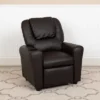 Flash Furniture Contemporary Kids Recliner With Cup Holder And Headrest