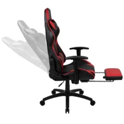 Flash Furniture X30 Gaming Chair Racing Office Ergonomic Computer Chair With Fully Reclining Back And Slide-Out Footrest In Red LeatherSoft -Flash Furniture Shop GUEST 7bc679d9 4e89 4c7b 9129 bbc1358a47a4