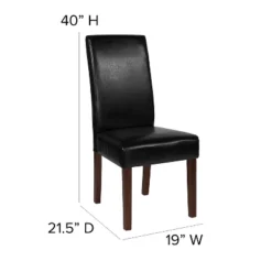 Flash Furniture Greenwich Series Upholstered Panel Back Mid-Century Parsons Dining Chairs -Flash Furniture Shop GUEST 7bdce0e5 0ee9 4178 8b22 fb69b374d91a