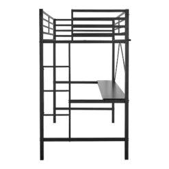 Flash Furniture Jake Metal Loft Bed Frame With Desk, Protective Guard Rails And Ladder For Kids, Teens And Adults -Flash Furniture Shop GUEST 7bfae8ea 8831 46ef 9fb3 febdd3cebc6b