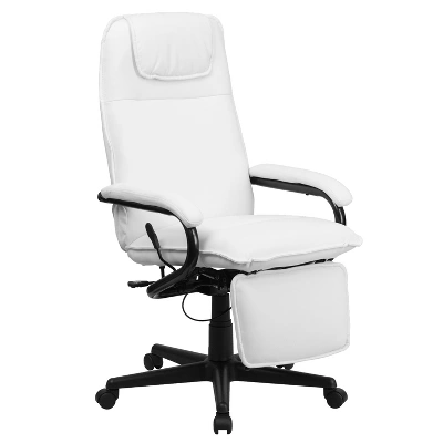 Flash Furniture High Back LeatherSoft Executive Reclining Ergonomic Swivel Office Chair With Arms 14 Flash Furniture High Back LeatherSoft Executive Reclining Ergonomic Swivel Office Chair With Arms - Image 14