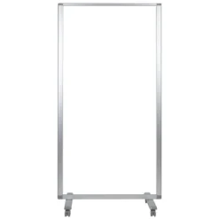 Flash Furniture Transparent Acrylic Mobile Partition With Lockable Casters, 72"H X 36"L -Flash Furniture Shop GUEST 7d805e60 eae1 46ed 8f51 e760042a0bbf