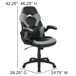 Flash Furniture X10 Gaming Chair Racing Office Ergonomic Computer PC Adjustable Swivel Chair With Flip-up Arms -Flash Furniture Shop GUEST 7d964ba9 7545 4628 afc0 7b811e193018