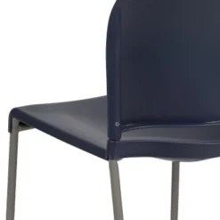 Flash Furniture HERCULES Series 880 Lb. Capacity Navy Full Back Contoured Stack Chair With Gray Powder Coated Sled Base -Flash Furniture Shop GUEST 7dd6a1fa c85e 4307 97f9 d262b6711d05