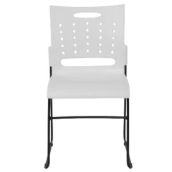 Flash Furniture HERCULES Series 881 Lb. Capacity White Sled Base Stack Chair With Air-Vent Back 16 Flash Furniture HERCULES Series 881 Lb. Capacity White Sled Base Stack Chair With Air-Vent Back -Flash Furniture Shop GUEST 7dea9d2f cf77 4ec3 8e26 b746ea1660b0