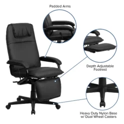 Flash Furniture High Back LeatherSoft Executive Reclining Ergonomic Swivel Office Chair With Arms 17 Flash Furniture High Back LeatherSoft Executive Reclining Ergonomic Swivel Office Chair With Arms -Flash Furniture Shop GUEST 7e7ee250 5574 42fe b065 e115f37b5bfd