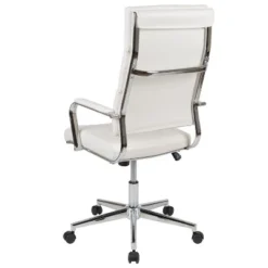 Flash Furniture Hansel High Back White LeatherSoft Contemporary Panel Executive Swivel Office Chair -Flash Furniture Shop GUEST 7e8a3f1b 0aa4 4f18 be07 69dd6037da9a