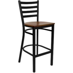Flash Furniture Black Ladder Back Metal Restaurant Barstool -Flash Furniture Shop GUEST 7eeaa56c e9c1 4700 8248 dc99f5001a1b