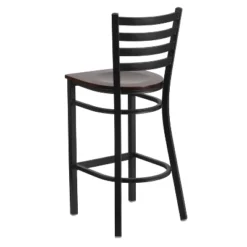 Flash Furniture Black Ladder Back Metal Restaurant Barstool -Flash Furniture Shop GUEST 7f22c1fe aa72 4825 84ab ffb70c5e49ea