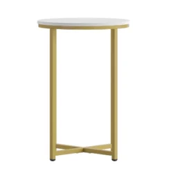 Flash Furniture Hampstead Collection End Table - Modern Laminate Accent Table With Crisscross Frame -Flash Furniture Shop GUEST 80433ab8 c348 4953 8247 c402dca3e7e6