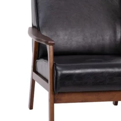 Flash Furniture Langston Commercial Grade Upholstered Mid Century Modern Arm Chair With Wooden Frame And Arms -Flash Furniture Shop GUEST 806c6c1c cf87 415d 8215 a1c112951888