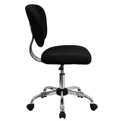 Mid Back Mesh Padded Swivel Task Office Chair - Flash Furniture 1 Mid Back Mesh Padded Swivel Task Office Chair - Flash Furniture