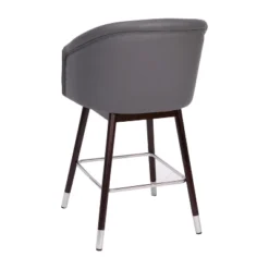 Flash Furniture Margo Commercial Grade Mid-Back Modern Barstool With Beechwood Legs And Curved Back - Set Of 2 -Flash Furniture Shop GUEST 80f4908e 694a 4894 ad6a 5bb7f46cf67d