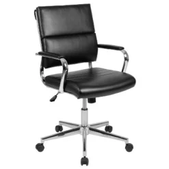 Flash Furniture Mid-Back LeatherSoft Contemporary Panel Executive Swivel Office Chair -Flash Furniture Shop GUEST 820f7cb8 cede 4c90 89f9 a198261f27d0