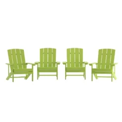 Flash Furniture Set Of 4 Charlestown All-Weather Poly Resin Wood Adirondack Chairs 37 Flash Furniture Set Of 4 Charlestown All-Weather Poly Resin Wood Adirondack Chairs -Flash Furniture Shop GUEST 82567ccf fca4 43ae 92c6 55d7afdedd67