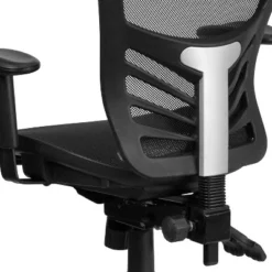 Flash Furniture Mid-Back Transparent Black Mesh Multifunction Executive Swivel Ergonomic Office Chair With Adjustable Arms -Flash Furniture Shop GUEST 834c54a9 e377 479f 9ec0 1e881d5c54ce