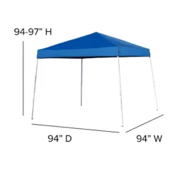 Flash Furniture 8'x8' Pop Up Event Canopy Tent With Carry Bag And Folding Bench Set - Portable Tailgate, Camping, Event Set -Flash Furniture Shop GUEST 836b11ce 4997 4102 8ddd fb295e3fbec0