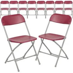 Flash Furniture Hercules™ Series Plastic Folding Chair - 10 Pack 650LB Weight Capacity -Flash Furniture Shop GUEST 8428e508 9628 43fa be4f e499b813743e