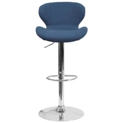 Flash Furniture Contemporary Adjustable Height Barstool With Curved Back And Chrome Base -Flash Furniture Shop GUEST 8436a35d 33b3 4bf1 93c4 cd4138d5d945