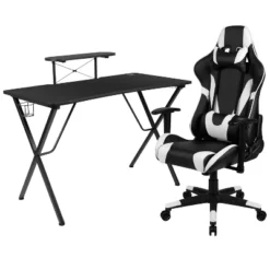 Flash Furniture Gaming Desk And Reclining Gaming Chair Set With Cup Holder, Headphone Hook, And Monitor/Smartphone Stand 23 Flash Furniture Gaming Desk And Reclining Gaming Chair Set With Cup Holder, Headphone Hook, And Monitor/Smartphone Stand -Flash Furniture Shop GUEST 8578a611 c0fc 4078 b2cd 069f26ff35cf