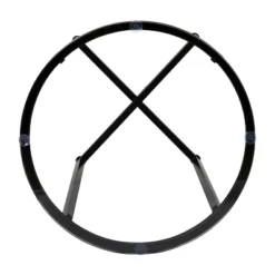 Flash Furniture Greenwich Collection End Table - Modern Clear Glass Accent Table With Crisscross Matte Black Frame -Flash Furniture Shop GUEST 85bb86ab 2d29 4551 a328 39c855b2973b