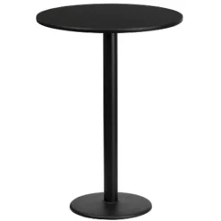 Flash Furniture 24'' Round Laminate Table Top With 18'' Round Bar Height Table Base -Flash Furniture Shop GUEST 85c900bd 1727 4841 b2cc dd8087f52919