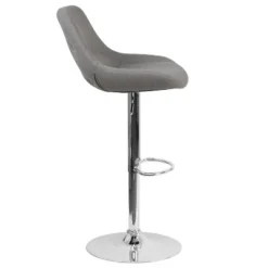 Flash Furniture Contemporary Adjustable Height Gas Lift Swivel Bar Stool With Support Pillow - Kitchen Dining Stool -Flash Furniture Shop GUEST 86e40224 1366 4656 b80a 45805bd8f218