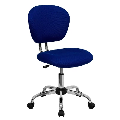 Mid Back Mesh Padded Swivel Task Office Chair - Flash Furniture 6 Mid Back Mesh Padded Swivel Task Office Chair - Flash Furniture - Image 6