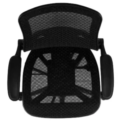Flash Furniture Mid-Back Transparent Mesh Drafting Chair With Flip-Up Arms -Flash Furniture Shop GUEST 885af479 935a 4a56 b6f3 b46b3474ce25