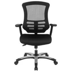 Flash Furniture High Back Black Mesh Multifunction Executive Swivel Ergonomic Office Chair With Molded Foam Seat And Adjustable Arms -Flash Furniture Shop GUEST 889aabf8 e477 4f48 aada da94a4241208