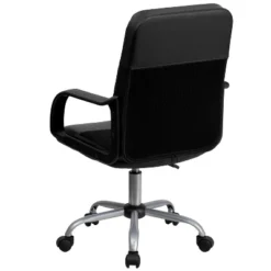 Swivel Task Chair Black Leather/Mesh - Flash Furniture -Flash Furniture Shop GUEST 8aee2ccc 6ed7 49a5 8889 65946705453e