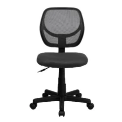 Flash Furniture Low Back Gray Mesh Swivel Task Office Chair With Curved Square Back 16 Flash Furniture Low Back Gray Mesh Swivel Task Office Chair With Curved Square Back -Flash Furniture Shop GUEST 8b038071 4707 43aa ad72 4ed0cca34303
