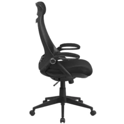 Flash Furniture Ivan High Back Black Mesh Executive Swivel Office Chair With Flip-Up Arms -Flash Furniture Shop GUEST 8b52b357 10f3 48e2 8c86 cb64794ca0ff